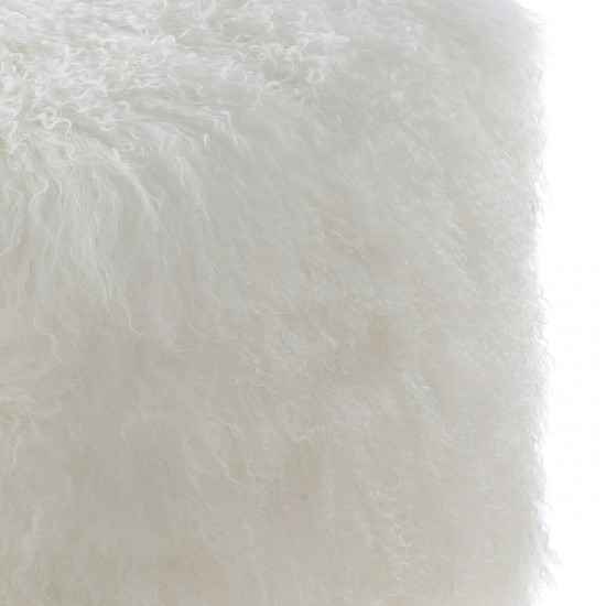 TOV Furniture Tibetan Sheep Pouf