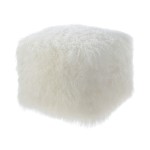 TOV Furniture Tibetan Sheep Pouf