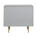 TOV Furniture Trident Grey Nightstand