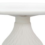 TOV Furniture Tulum Ivory Concrete Coffee Table