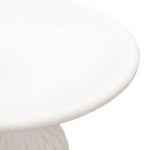 TOV Furniture Tulum Ivory Concrete Coffee Table