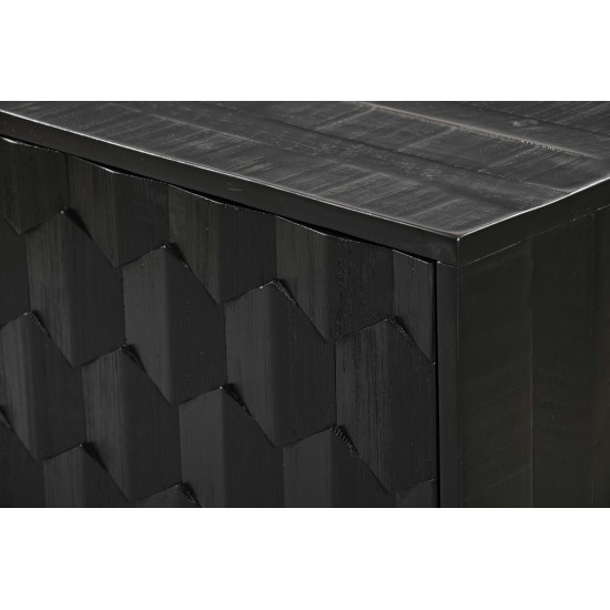 TOV Furniture Valentina Black Buffet