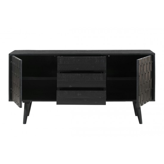 TOV Furniture Valentina Black Buffet