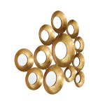 TOV Furniture Vivid Gold Mirror