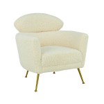 TOV Furniture Welsh Faux Shearling Chair