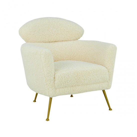 TOV Furniture Welsh Faux Shearling Chair