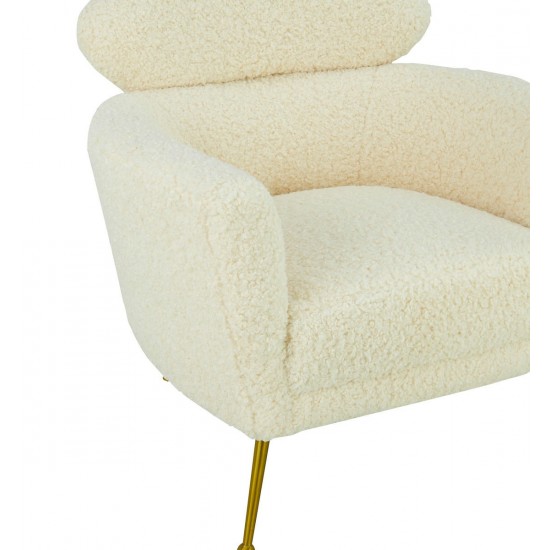 TOV Furniture Welsh Faux Shearling Chair