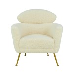 TOV Furniture Welsh Faux Shearling Chair