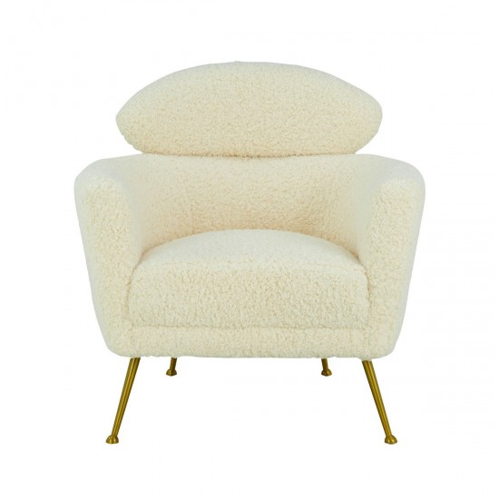 TOV Furniture Welsh Faux Shearling Chair