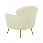 TOV Furniture Welsh Faux Shearling Chair