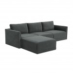 TOV Furniture Willow Charcoal Modular Sectional