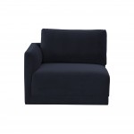 TOV Furniture Willow Navy LAF Corner Chair