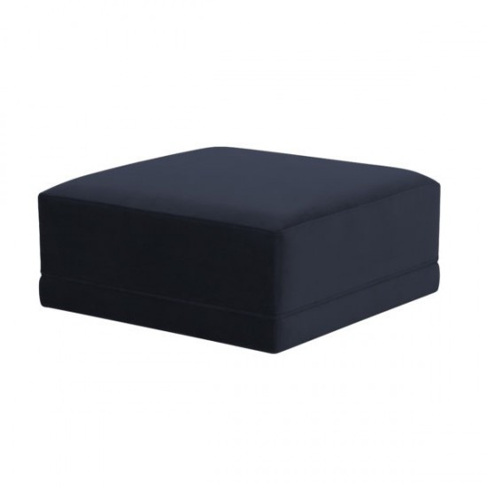 TOV Furniture Willow Navy Ottoman