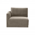 TOV Furniture Willow Taupe LAF Corner Chair