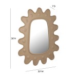 TOV Furniture Genesis Mirror in Sand