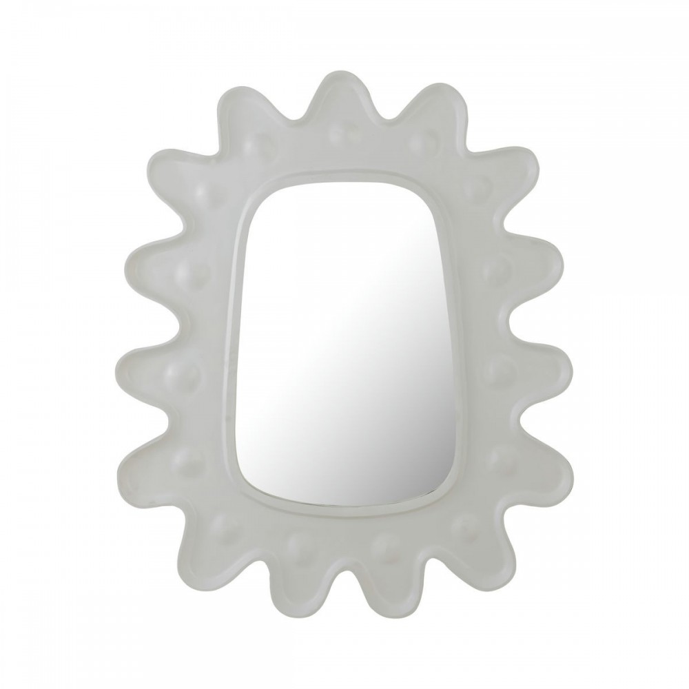 TOV Furniture Genesis Mirror in White