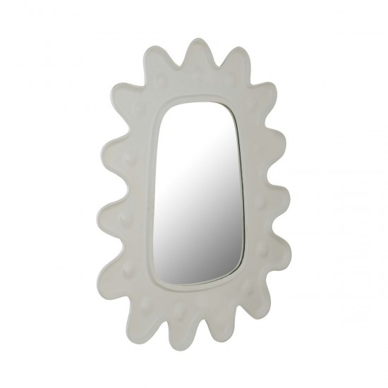 TOV Furniture Genesis Mirror in White