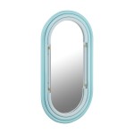 TOV Furniture Neon Wall Mirror in Blue