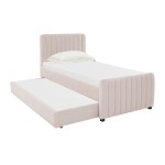 TOV Furniture Angela Blush Trundle in Twin