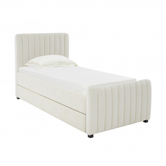 TOV Furniture Angela Cream Trundle in Twin