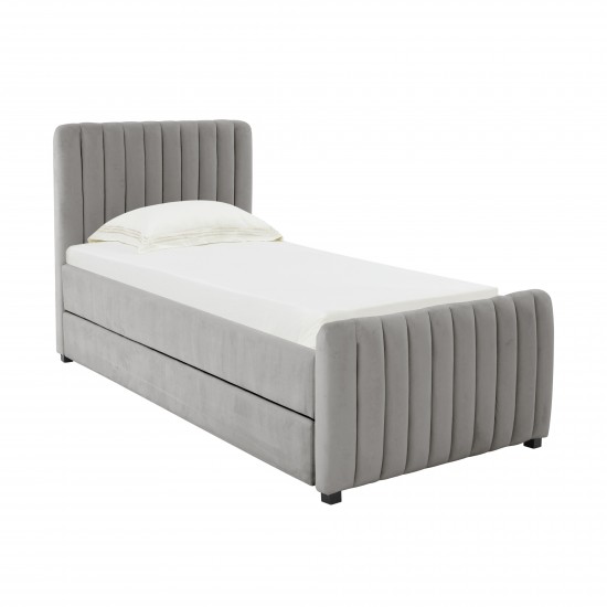 TOV Furniture Angela Grey Trundle in Twin