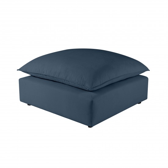 TOV Furniture Cali Navy Ottoman