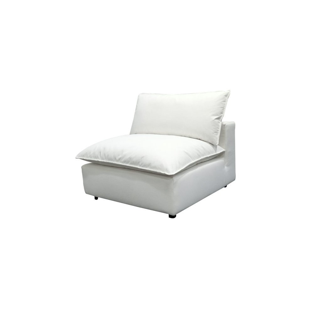 TOV Furniture Cali Pearl Armless Chair