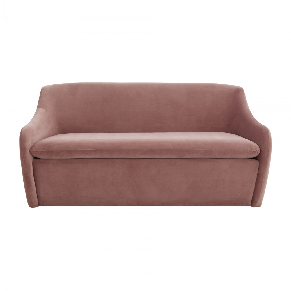 TOV Furniture Cellia Mauve Velvet Loveseat