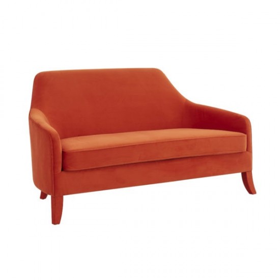 TOV Furniture Neveah Autumn Velvet Loveseat