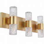 Elegant Lighting Vega 6 Light Gold Led Wall Sconce