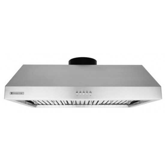 Ultra Series30" width, Baffle filters, 3-Speed Mechanical Buttons, Full Seamless, 1.0 mm Non-magnetic S.S, Under cabinet hood