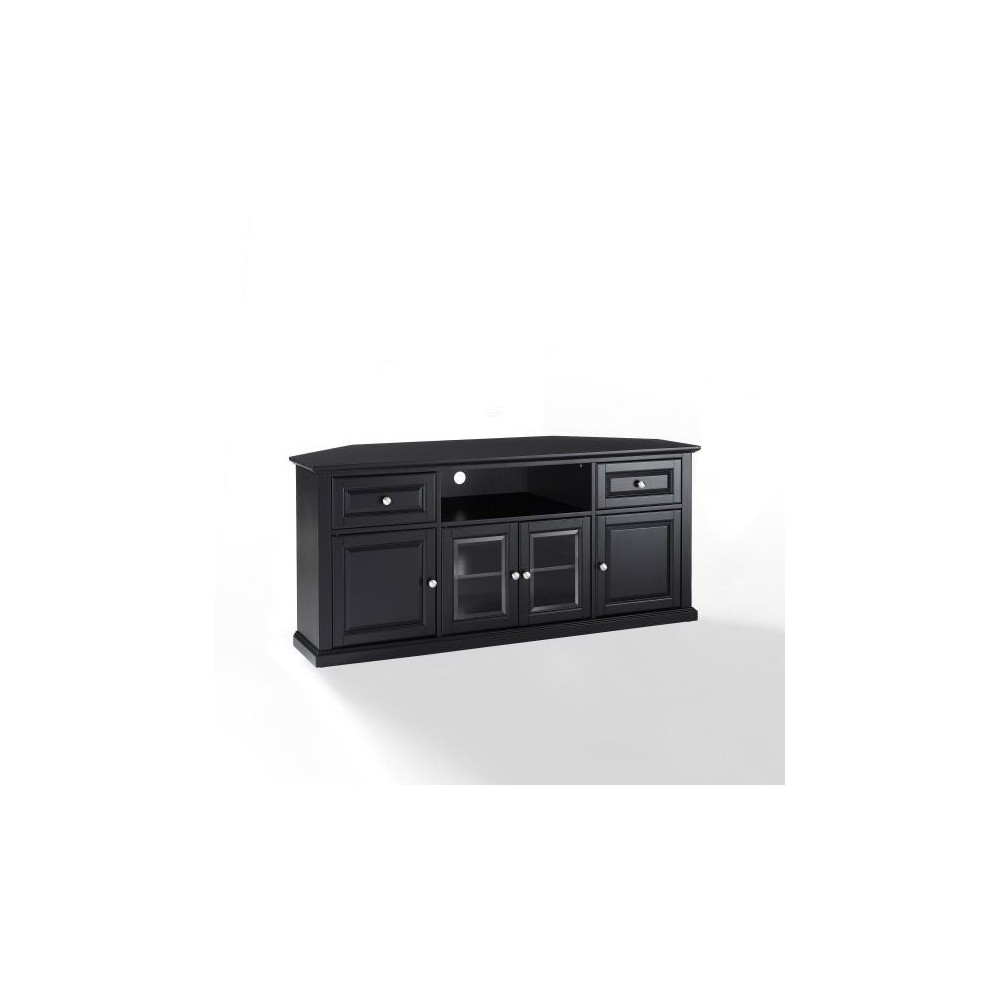 60" Corner Tv Stand Black 60" Corner Tv Stand Black