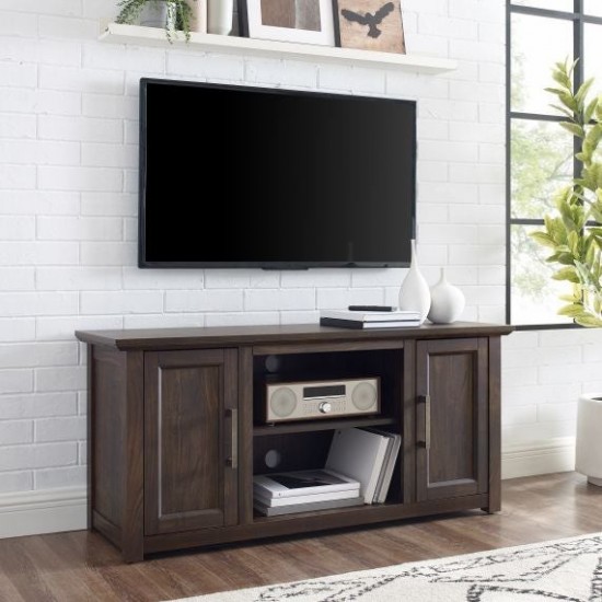 Camden 48" Low Profile Tv Stand Dark Walnut