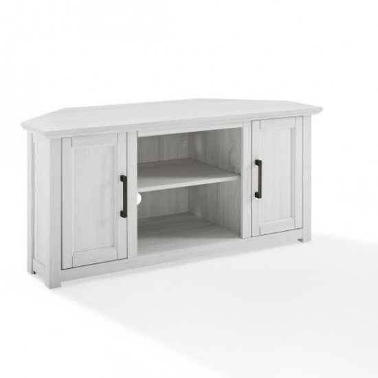 Camden 48" Corner Tv Stand Whitewash