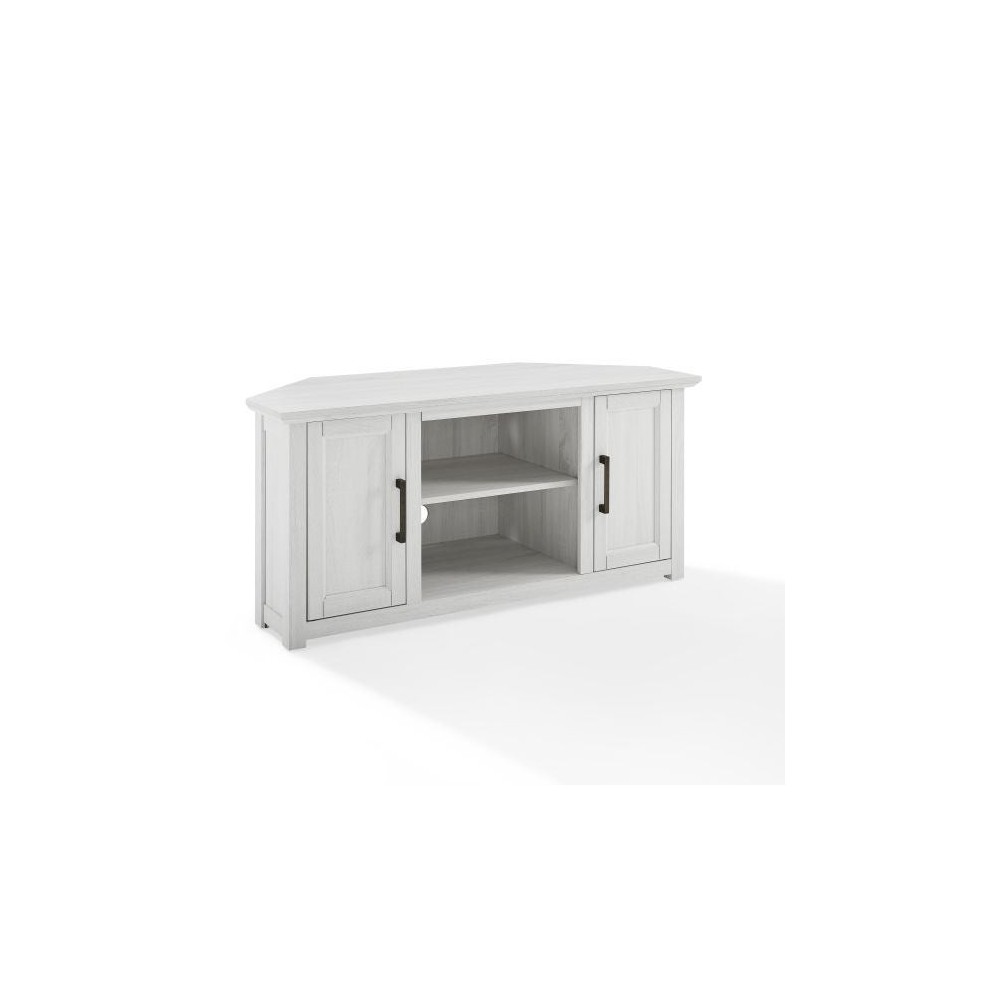 Camden 48" Corner Tv Stand Whitewash