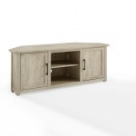 Camden 58" Corner Tv Stand Frosted Oak