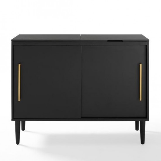 Everett Media Console Matte Black