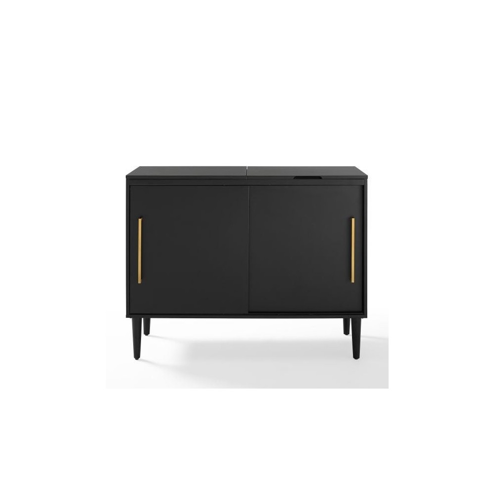 Everett Media Console Matte Black