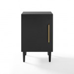 Everett Record Player Stand Matte Black