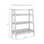Landon Bookcase White