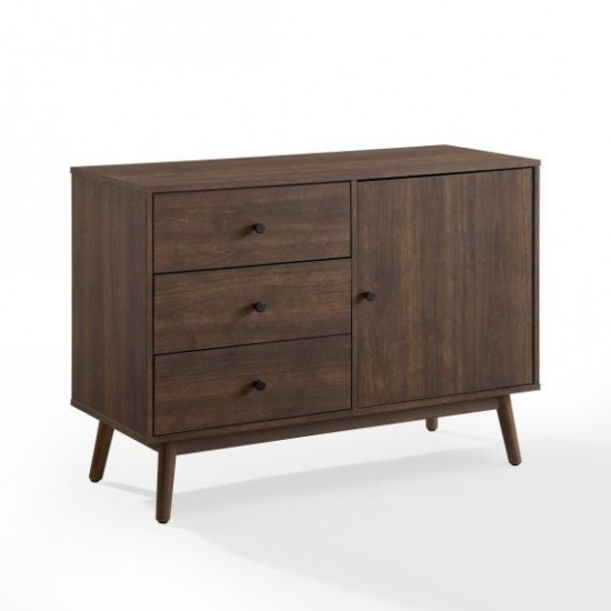 Lucas Media Console Brown