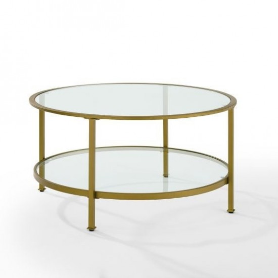 Aimee Coffee Table Soft Gold