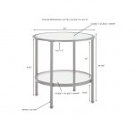 Aimee End Table Oil Rubbed Bronze