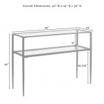 Ashton Console Table Matte Black