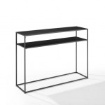 Braxton Console Table Matte Black