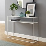 Braxton Console Table White