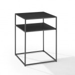 Braxton End Table Matte Black