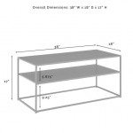 Braxton Coffee Table Matte Black