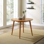 Landon Round Dining Table Acorn