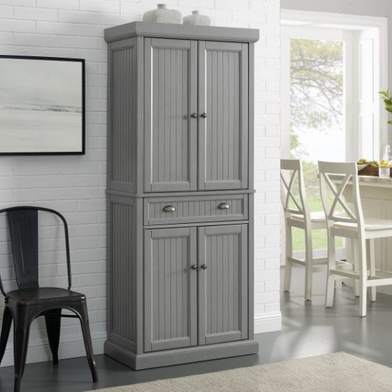 Seaside Pantry Distressed Gray